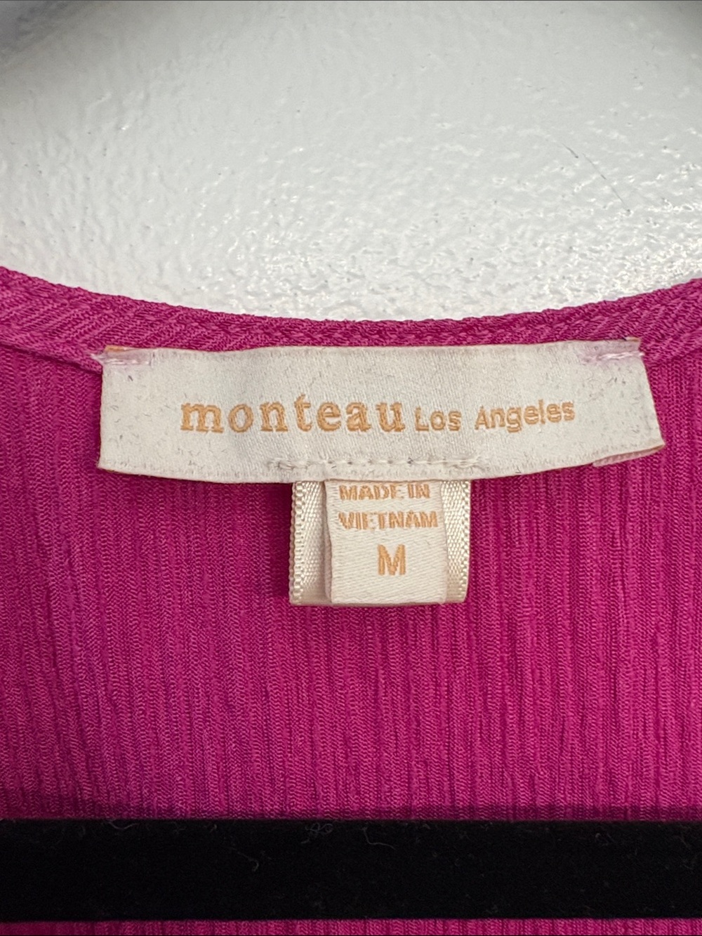 Monteau Fuchsia Cutout Mini Dress - Picture 2 of 5